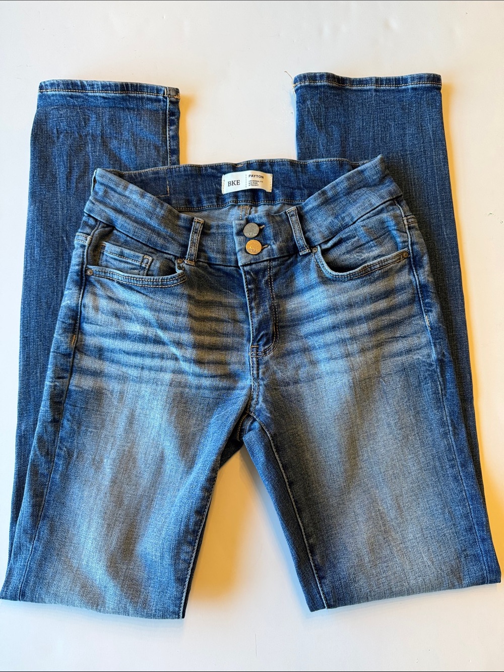 BKE Payton Straight Leg Jeans Blue Waist 27 x 32